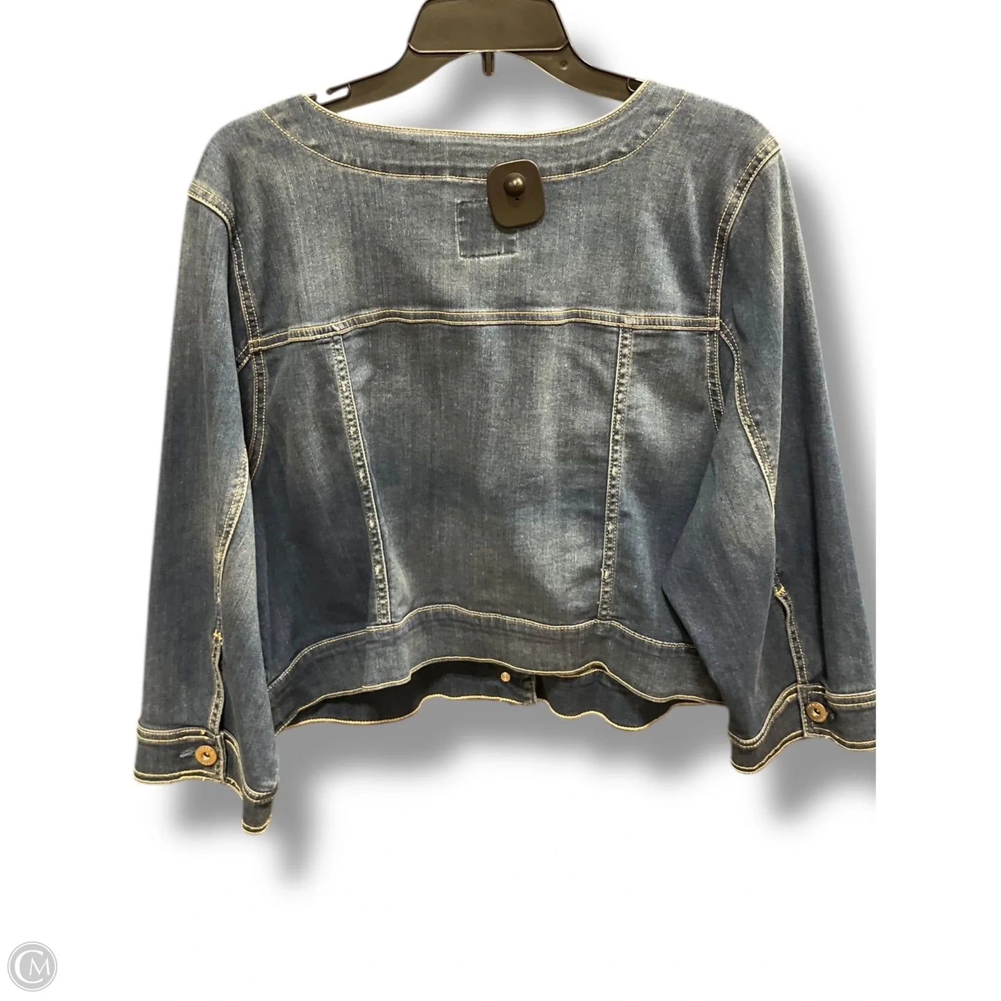 Jacket Denim By Torrid In Blue Denim, Size: 2x