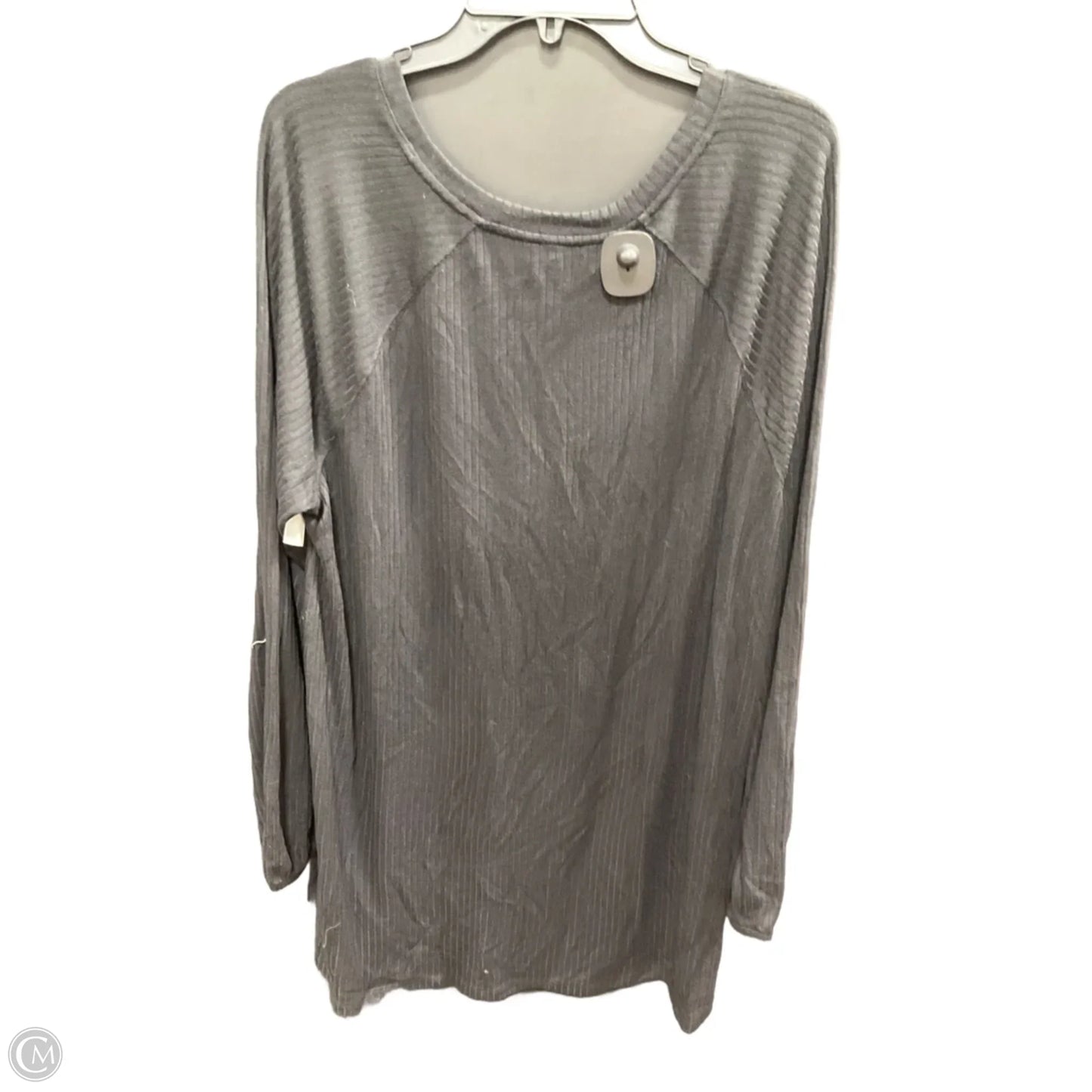 Top Long Sleeve By Lane Bryant In Black, Size: Xl