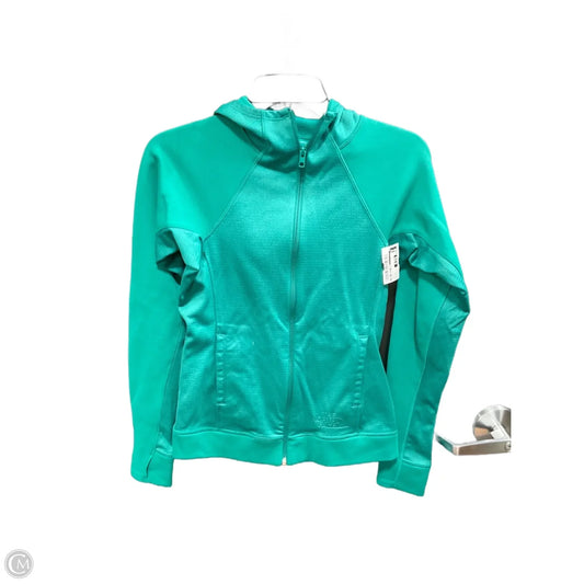 Athletic Jacket By The North Face In Green, Size: Xs