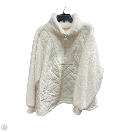 Jacket Puffer & Quilted By Livi Active In Cream, Size: Xl