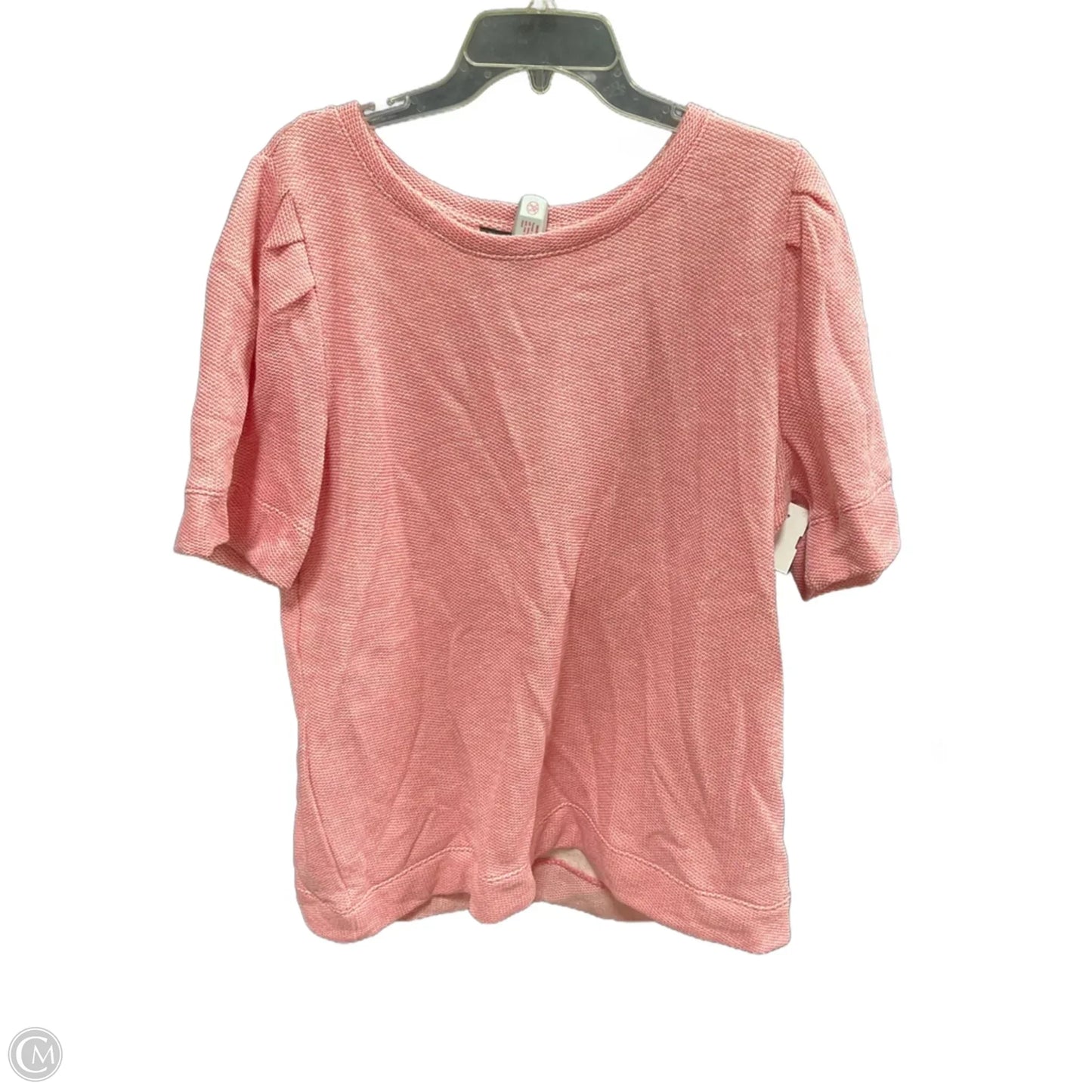 Top Short Sleeve By Talbots In Red, Size: 2x