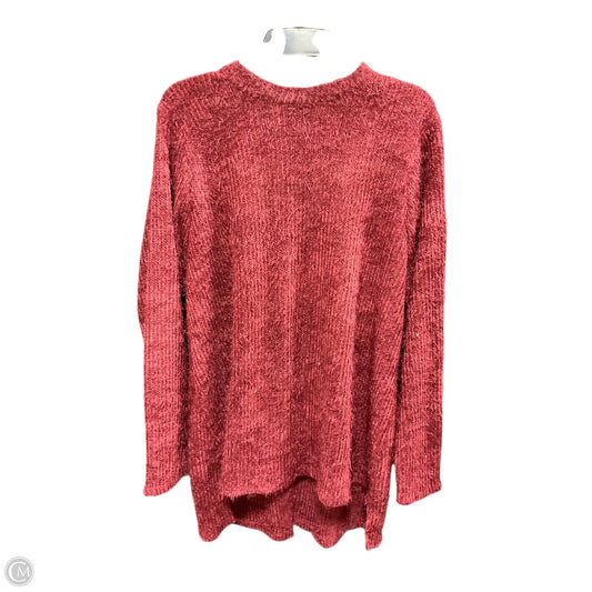 Sweater By Lane Bryant In Red, Size: Xl