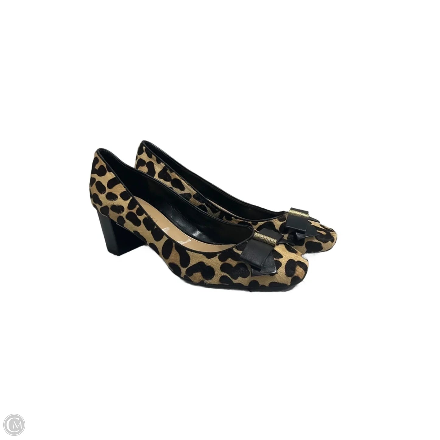 Shoes Designer By Judith Ripka In Animal Print, Size: 9