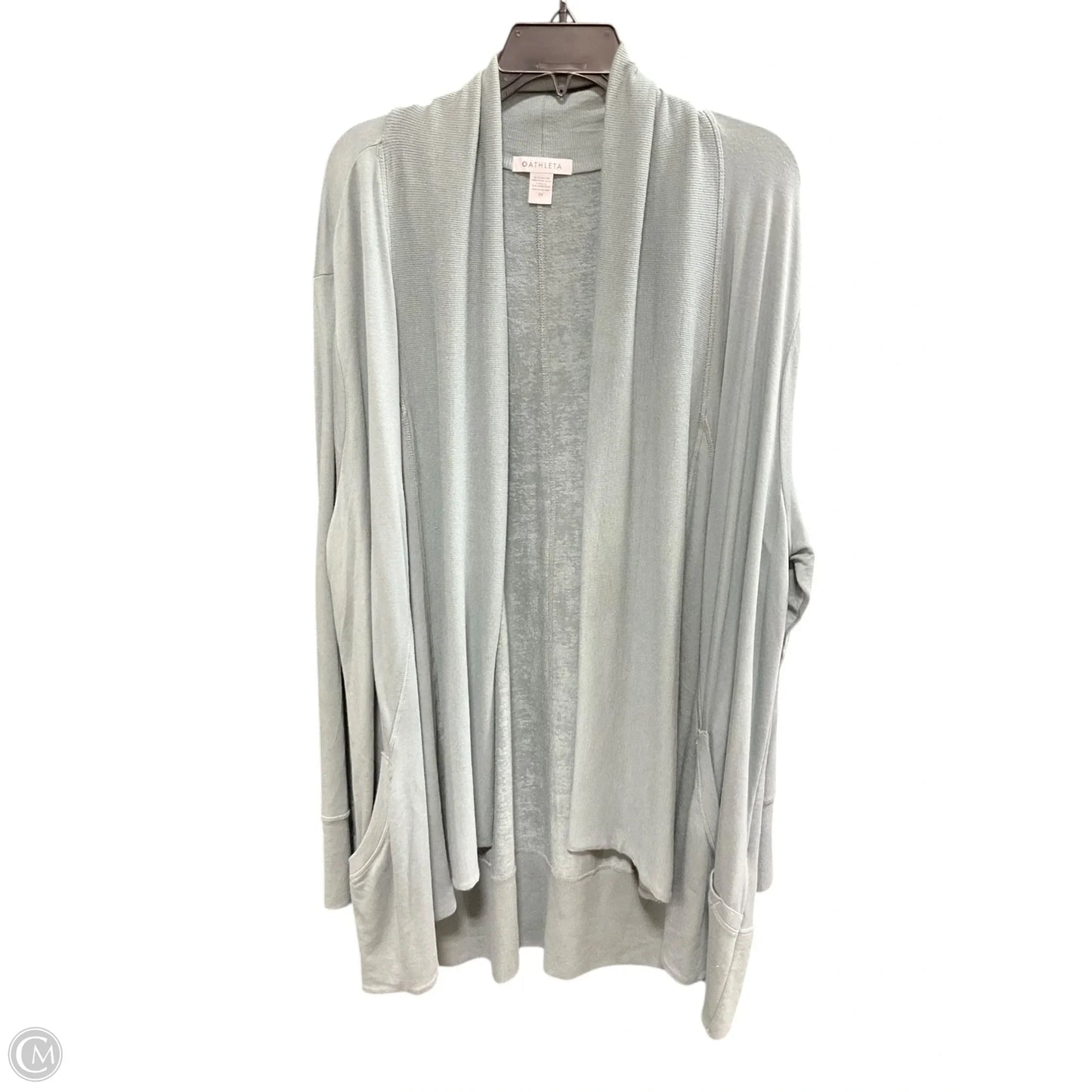 Cardigan By Athleta In Teal, Size: 3x