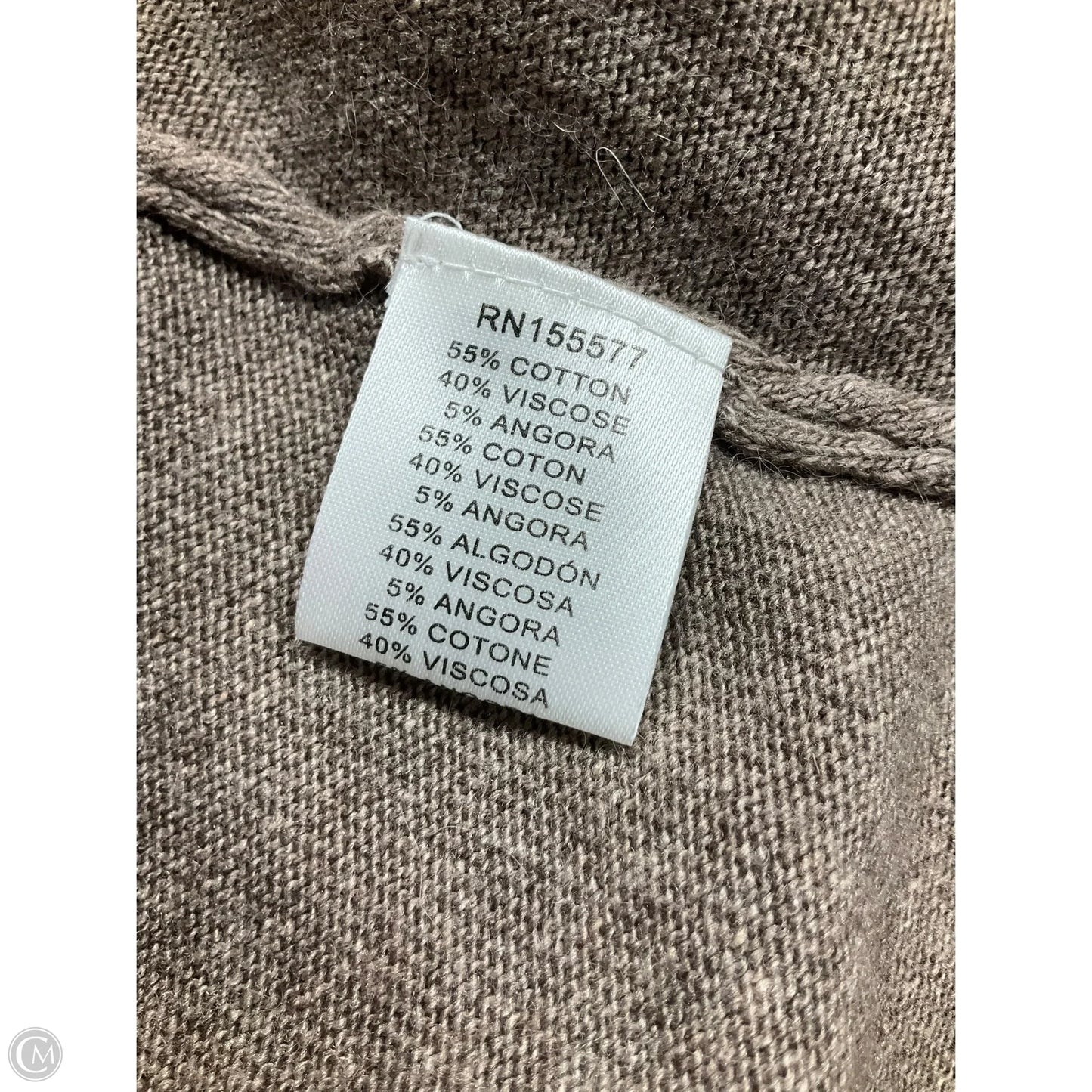 Top Long Sleeve Designer By Lilly Pulitzer In Tan, Size: S