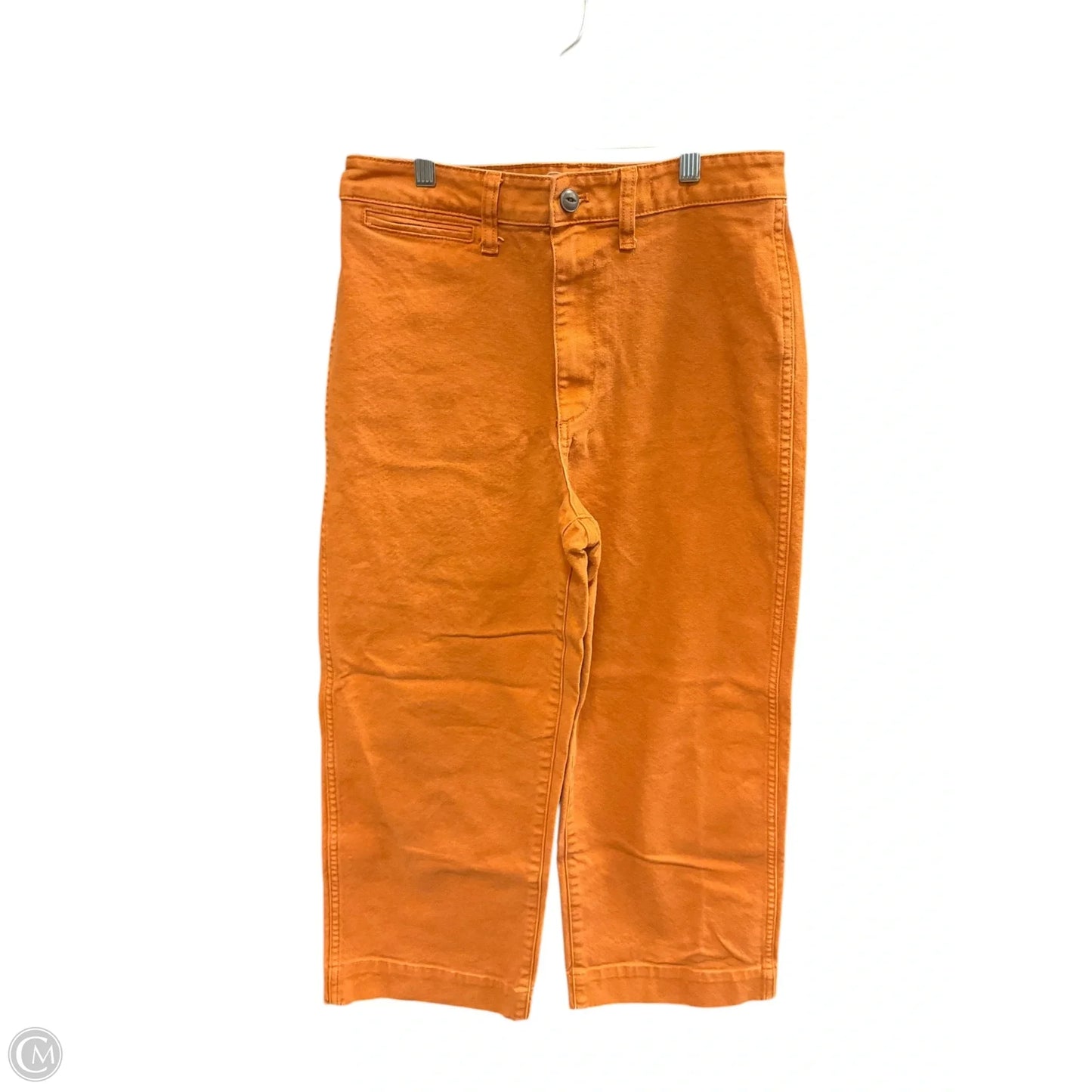 Jeans Wide Leg By Madewell In Orange, Size: 6
