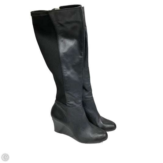 Boots Knee Heels By Michael By Michael Kors In Black, Size: 10