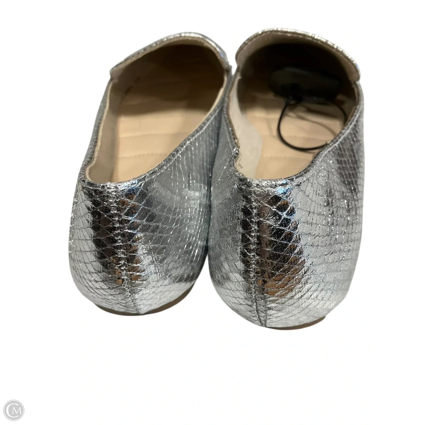 Shoes Flats By Tahari In Silver, Size: 9