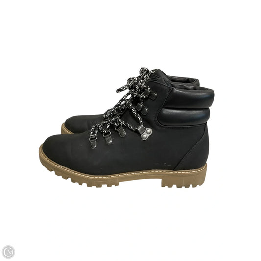 Boots Hiking By Universal Thread In Black, Size: 9