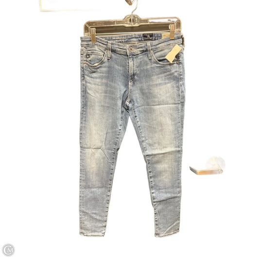 Jeans Skinny By Ag Jeans In Blue Denim, Size: 6