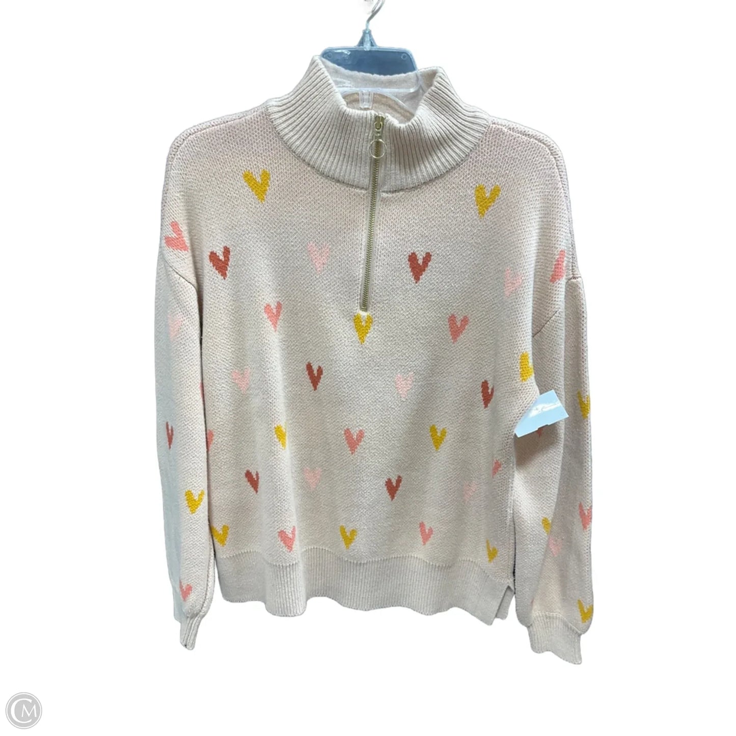 Sweater By Loft In Tan, Size: M