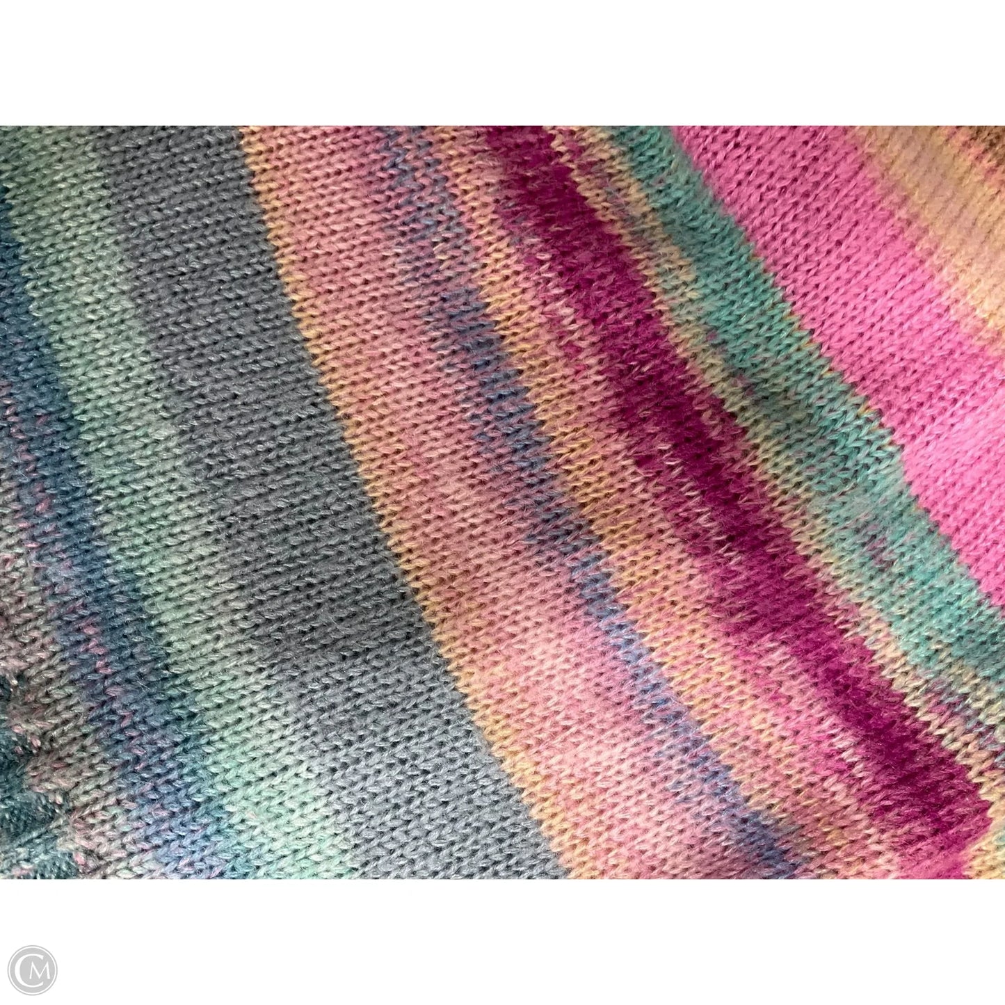 Sweater By Loft In Pink & Purple, Size: L