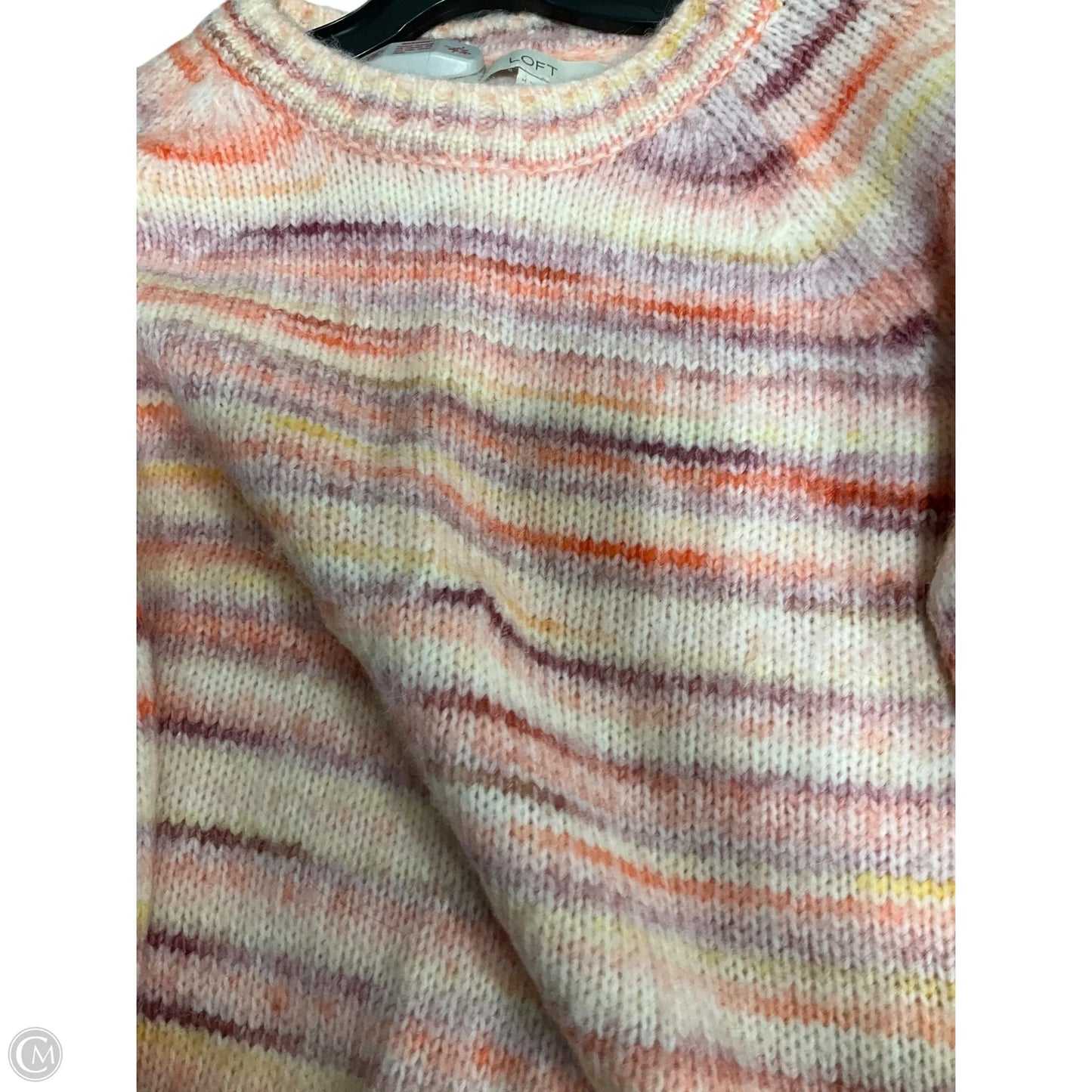 Sweater By Loft In Orange, Size: M