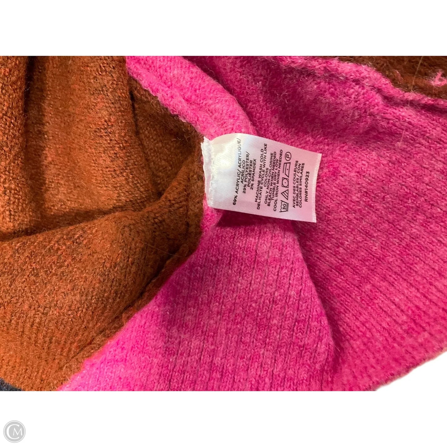 Sweater By Loft In Multi-colored, Size: M