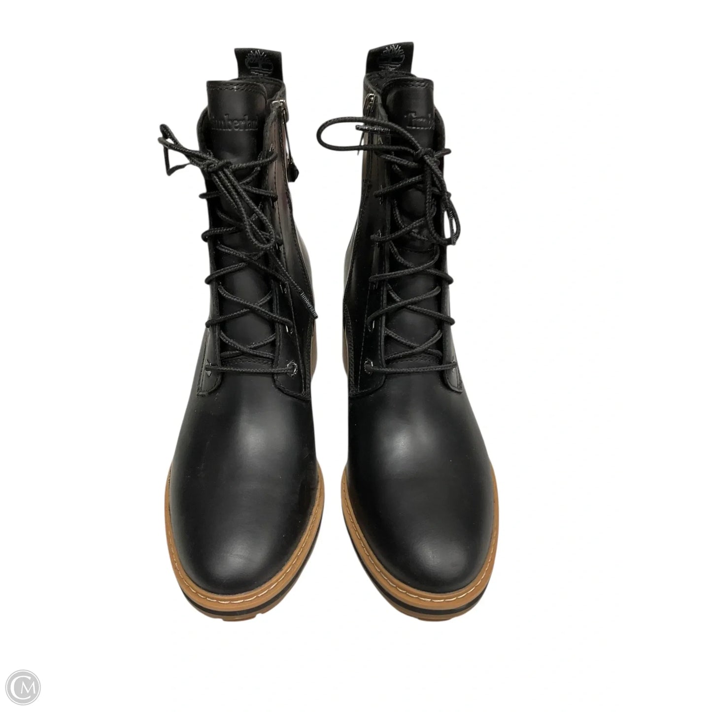 Boots Ankle Heels By Timberland In Black, Size: 9