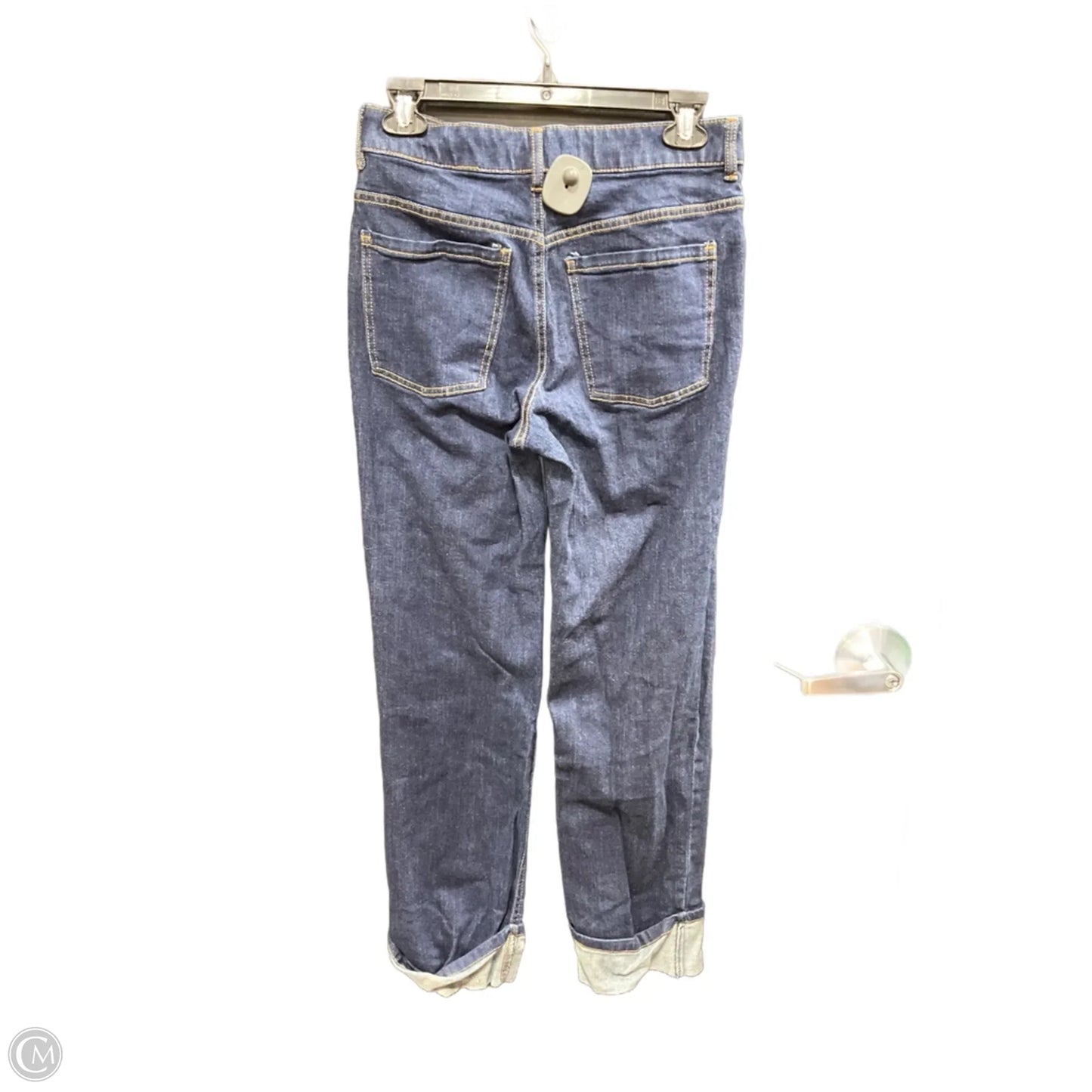 Jeans Straight By Oat In Blue Denim, Size: 2