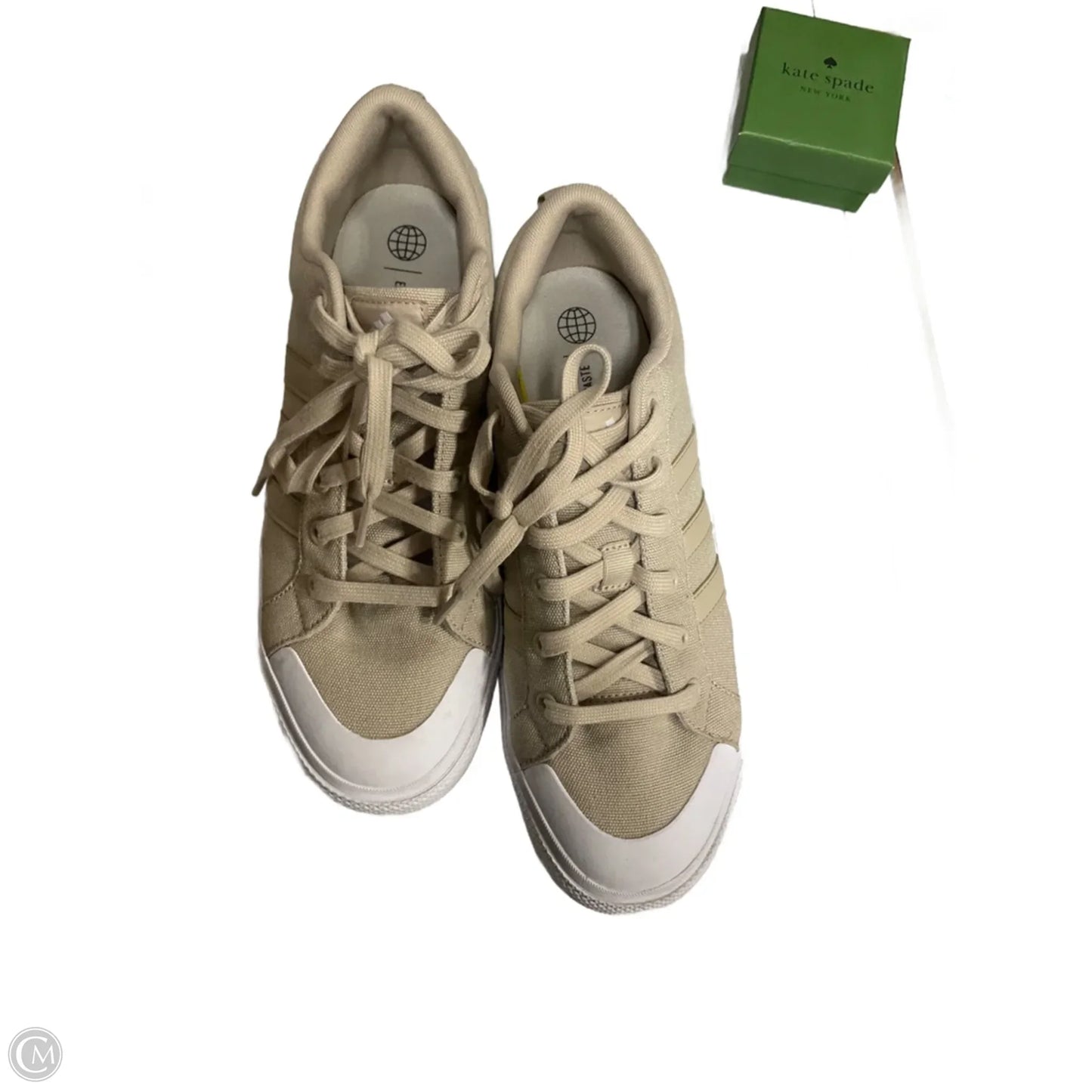 Shoes Sneakers By Clothes Mentor In Tan, Size: 10.5