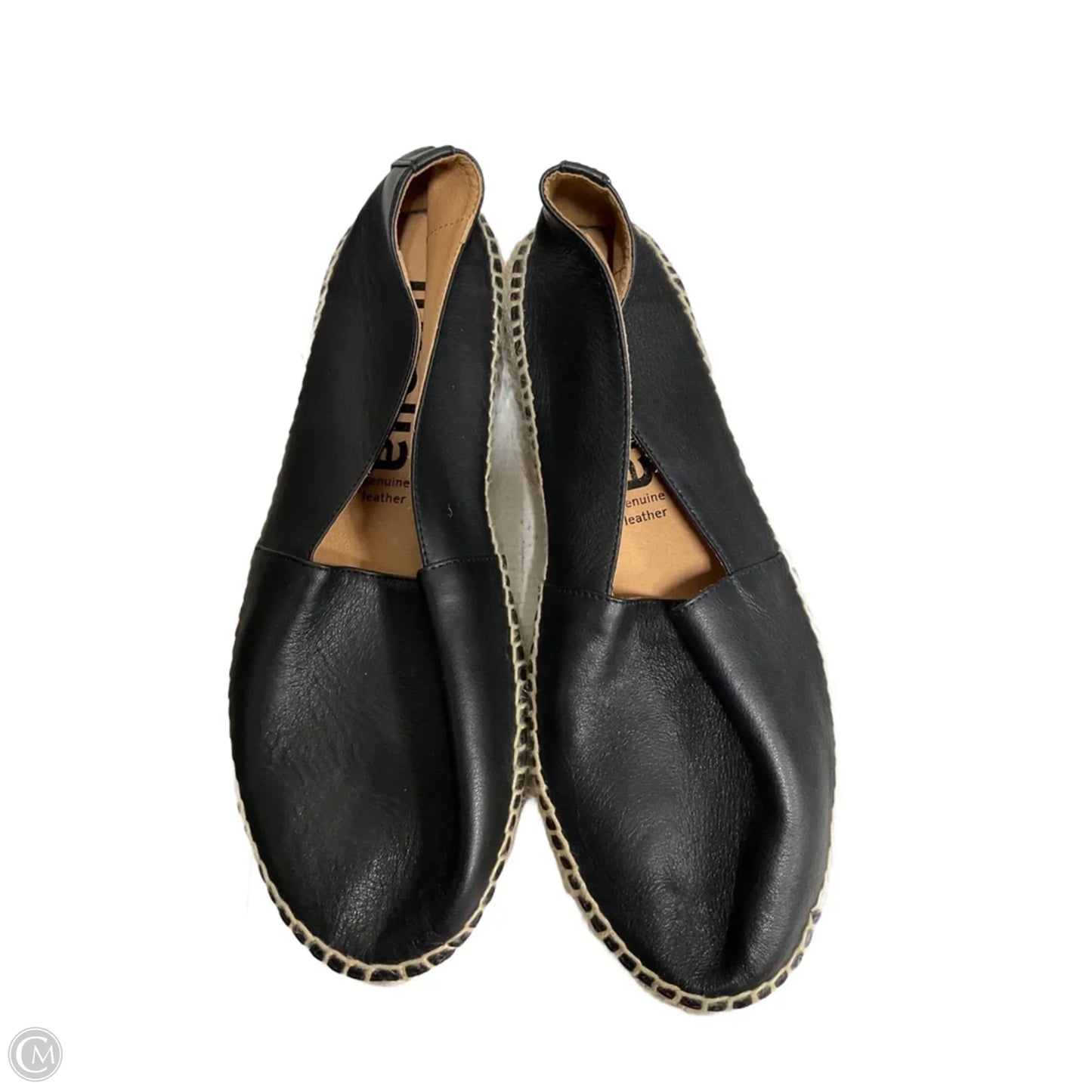 Shoes Flats By Clothes Mentor In Black, Size: 8.5
