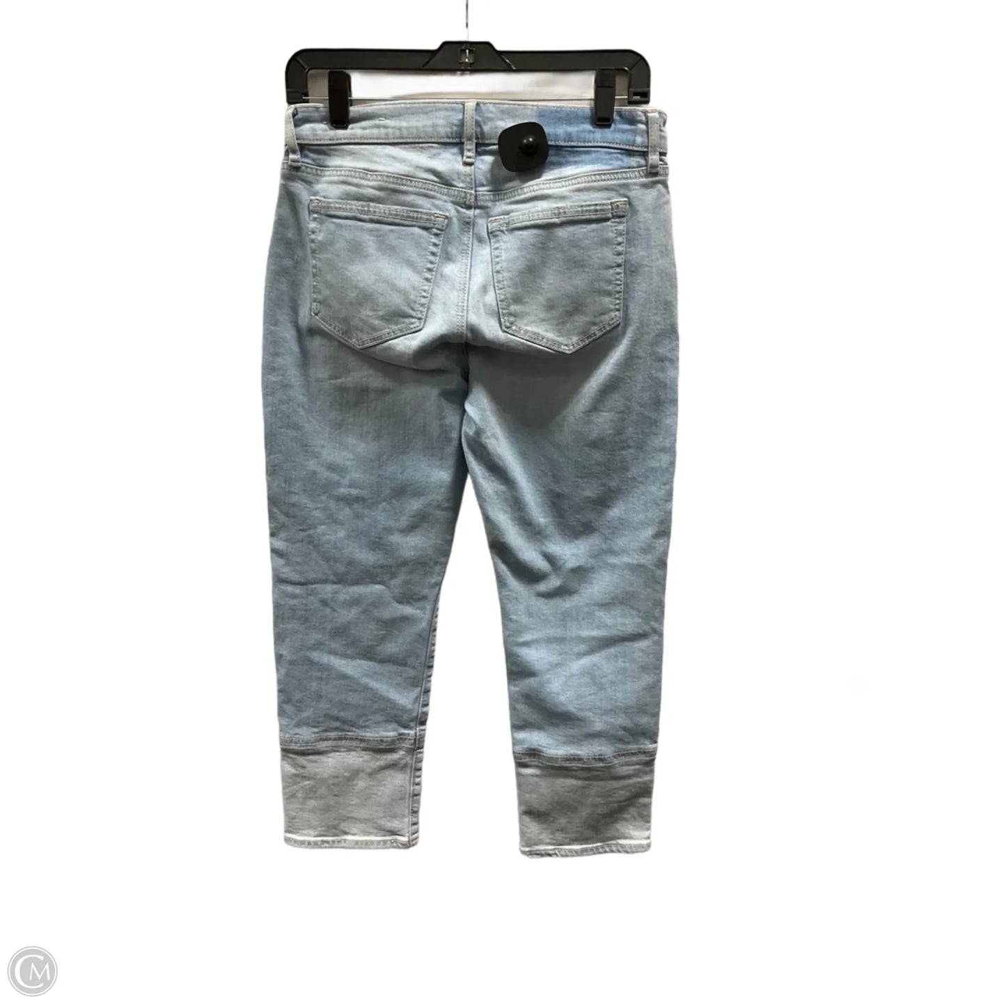 Jeans Straight By Loft In Blue Denim, Size: 2