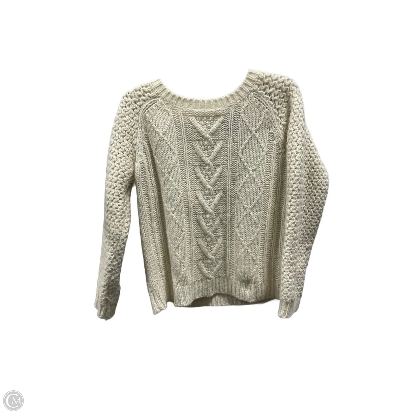 Sweater By Cynthia Rowley In Cream, Size: M