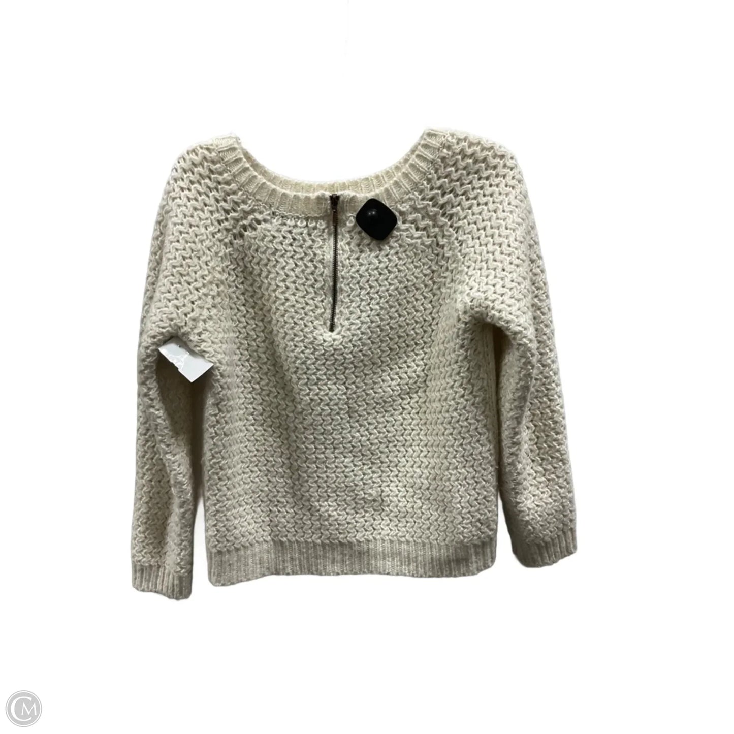 Sweater By Cynthia Rowley In Cream, Size: M