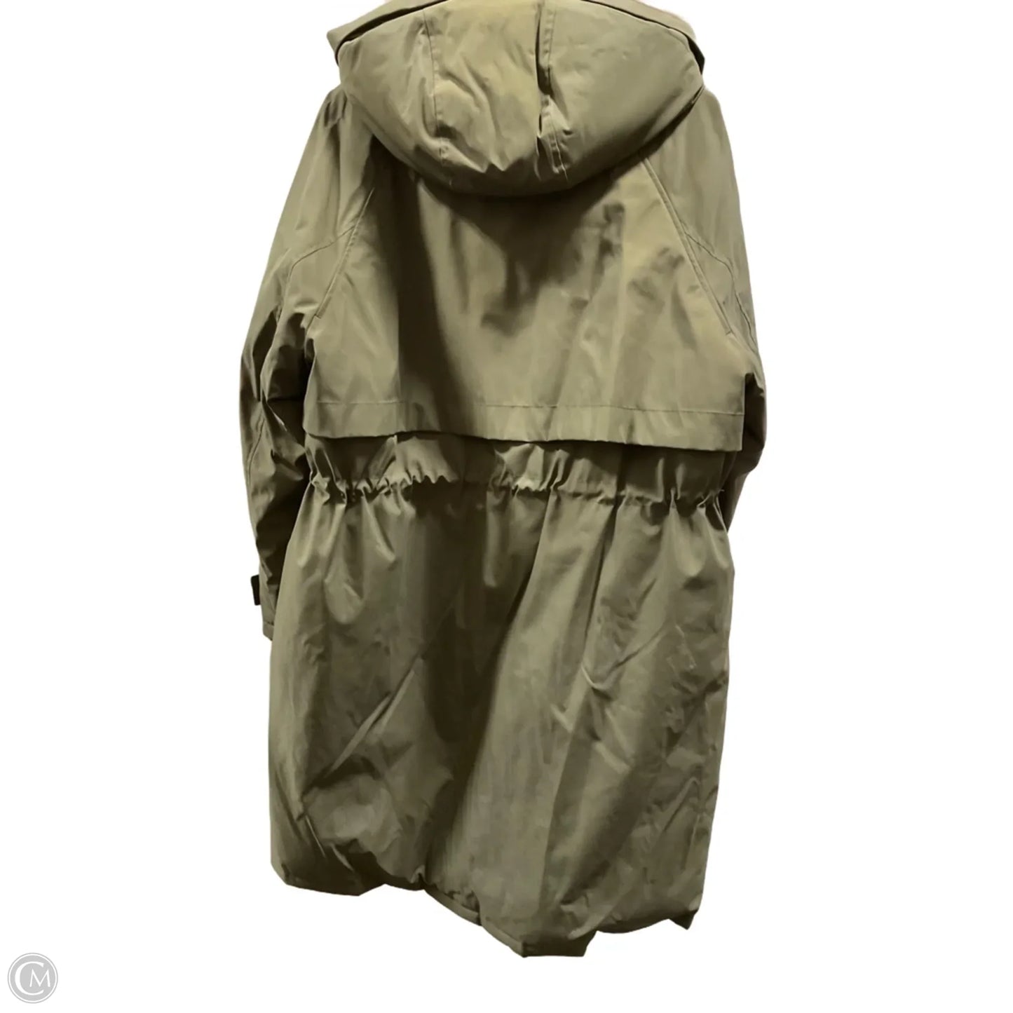 Coat Parka By Dkny In Green, Size: Xl