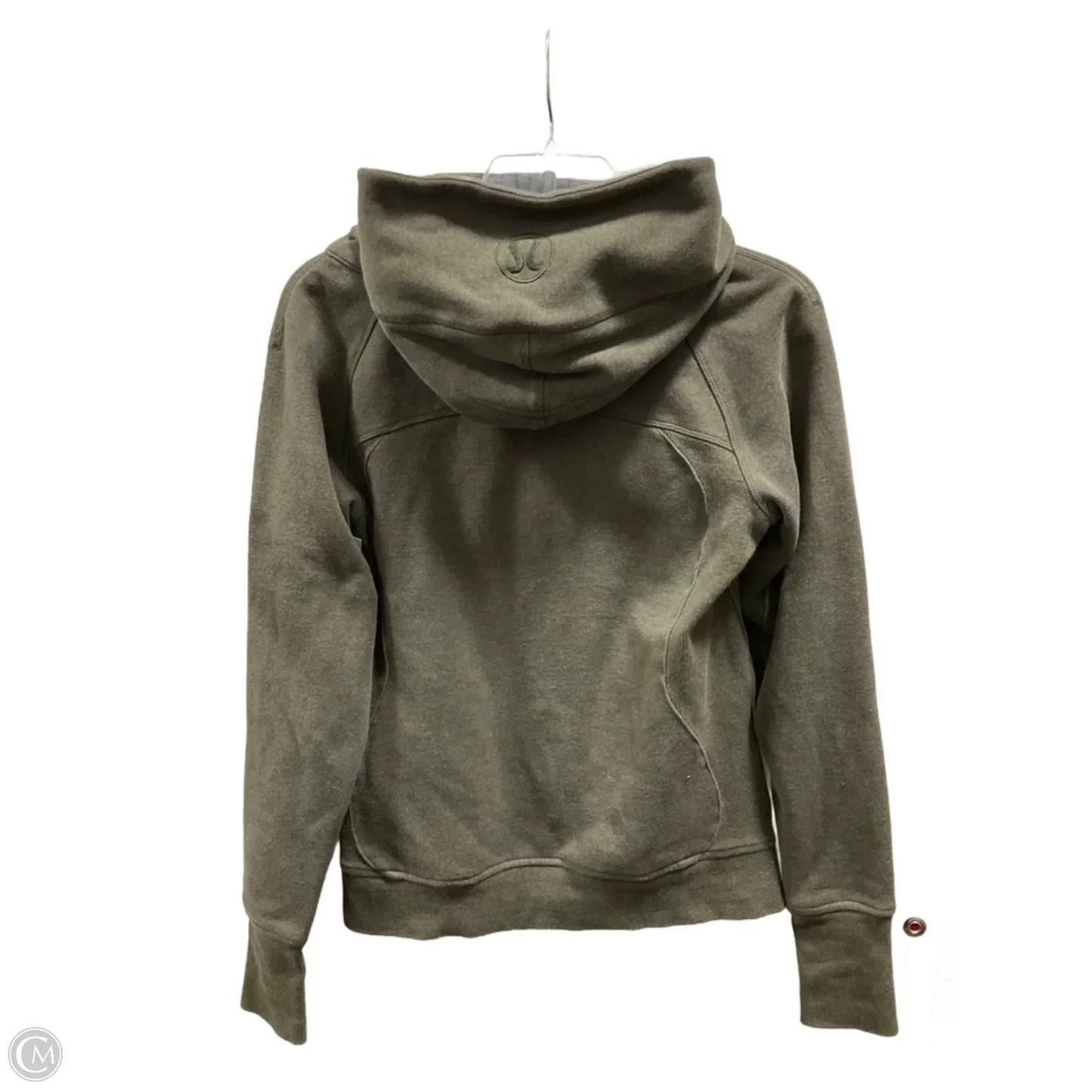 Athletic Jacket By Lululemon In Green, Size: S