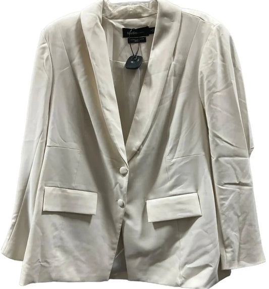 Blazer By Torrid In Cream, Size: 1x