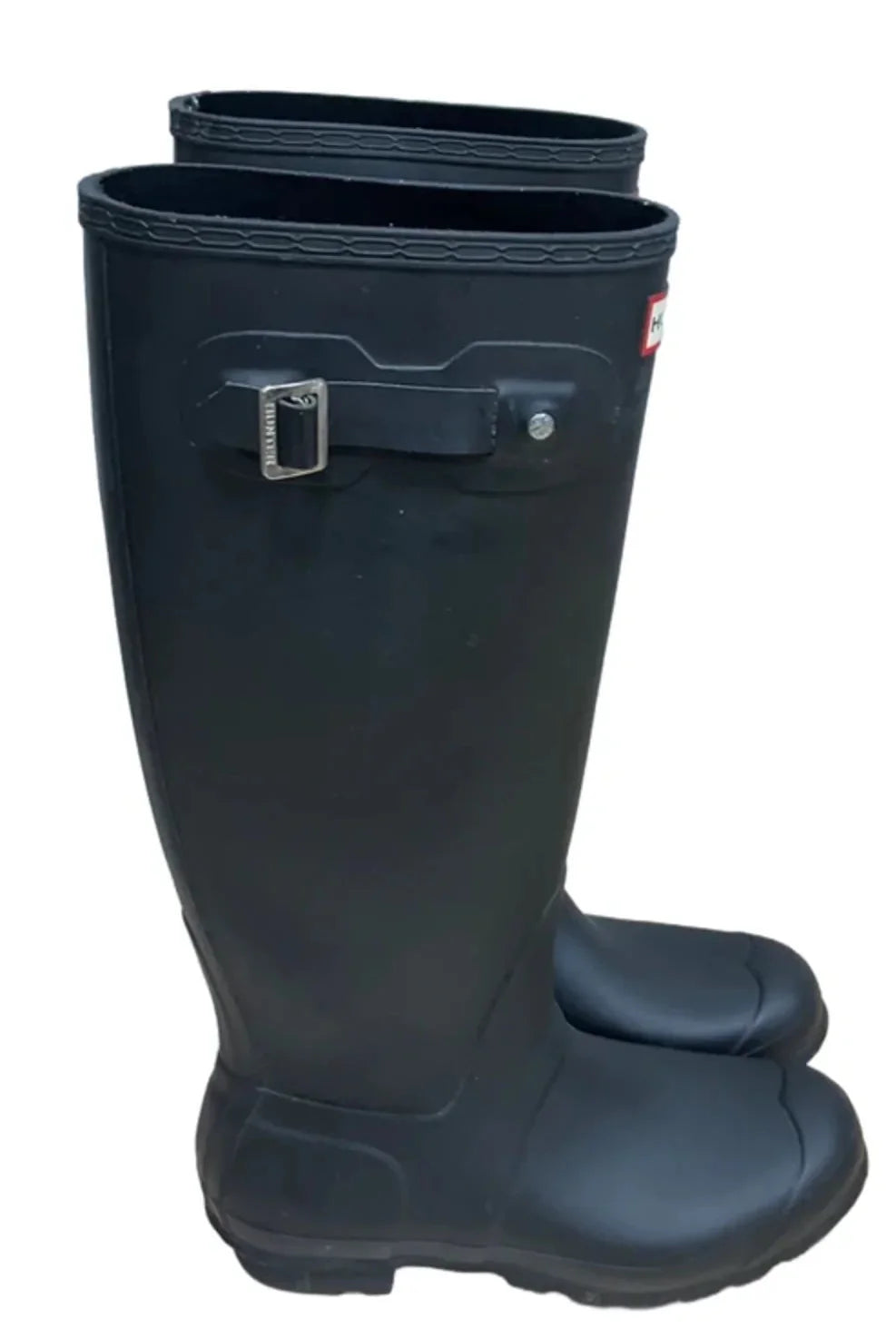 Boots Rain By Hunter In Black, Size: 10