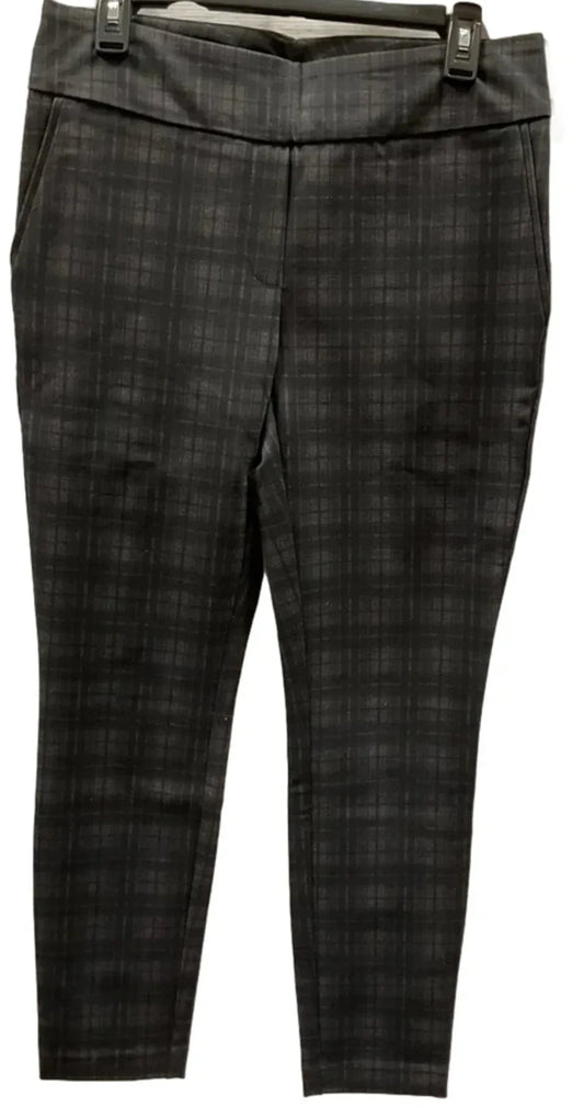Pants Leggings By Dalia In Plaid Pattern, Size: M