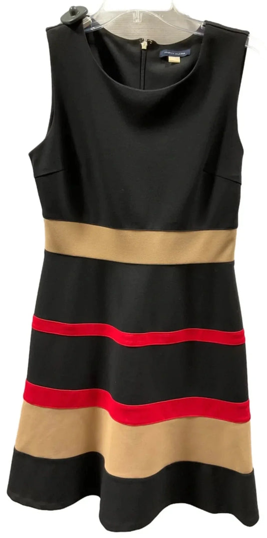 Dress Casual Short By Tommy Hilfiger In Black & Brown, Size: M