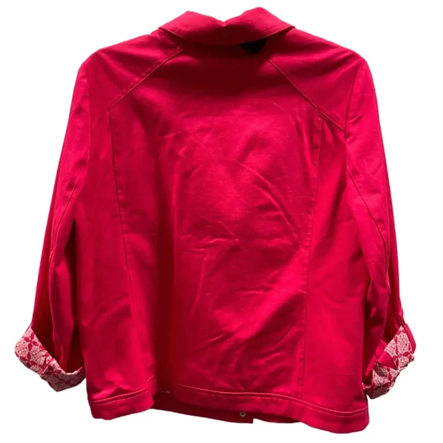 Jacket Other By Chicos In Pink, Size: L
