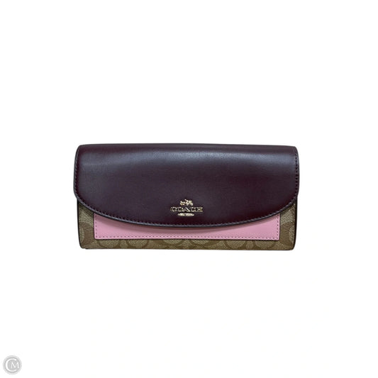 Wallet Designer By Coach, Size: Large