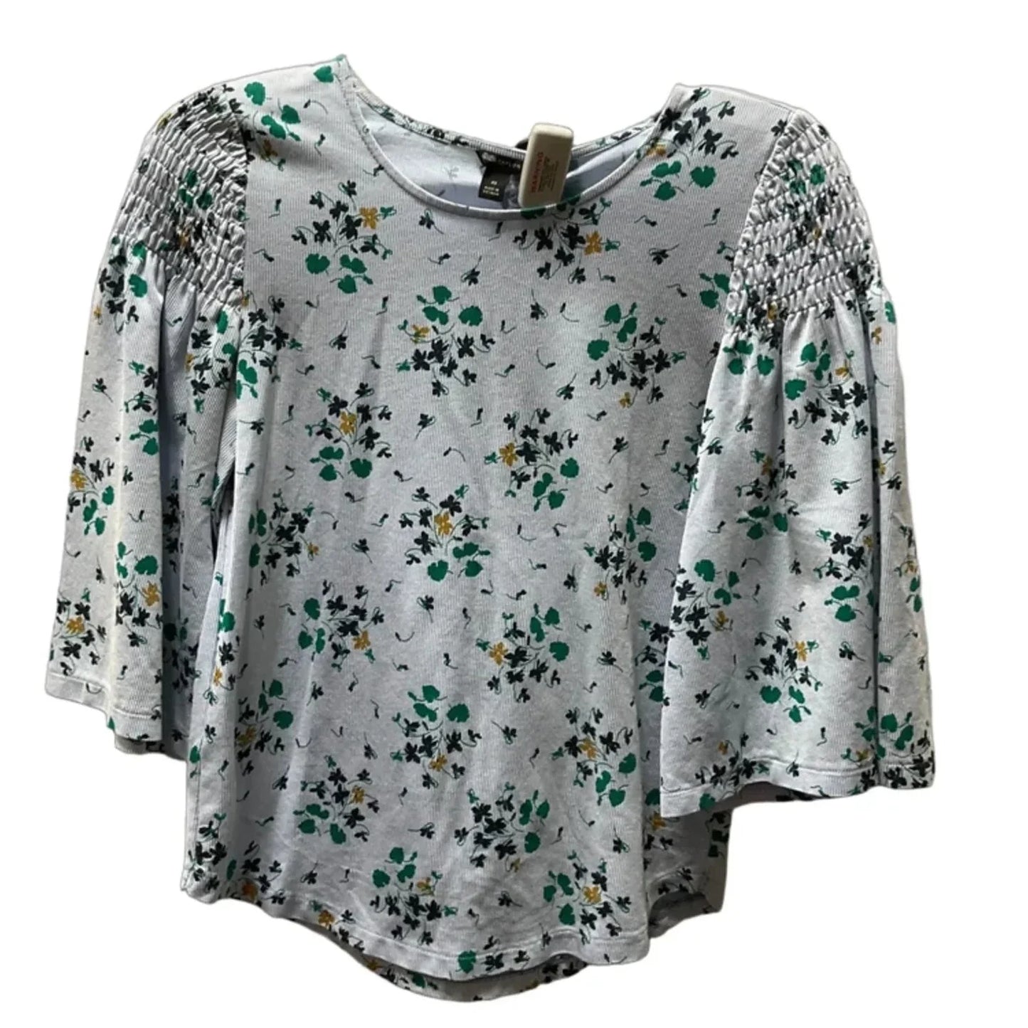 Top Short Sleeve By Ann Taylor In Blue, Size: Xs