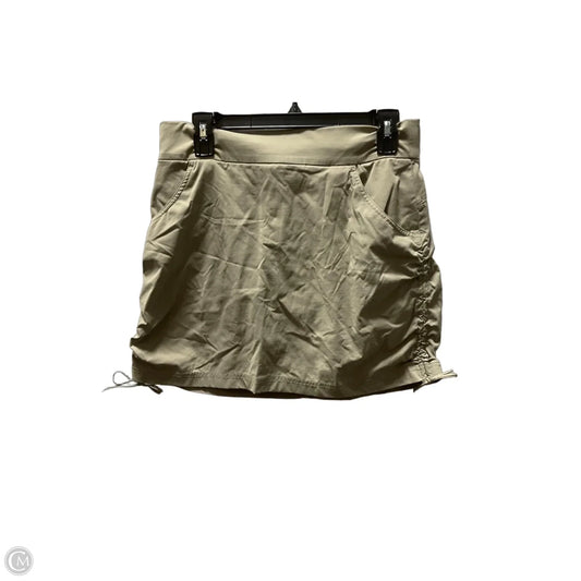 Athletic Skirt By Columbia In Tan, Size: M