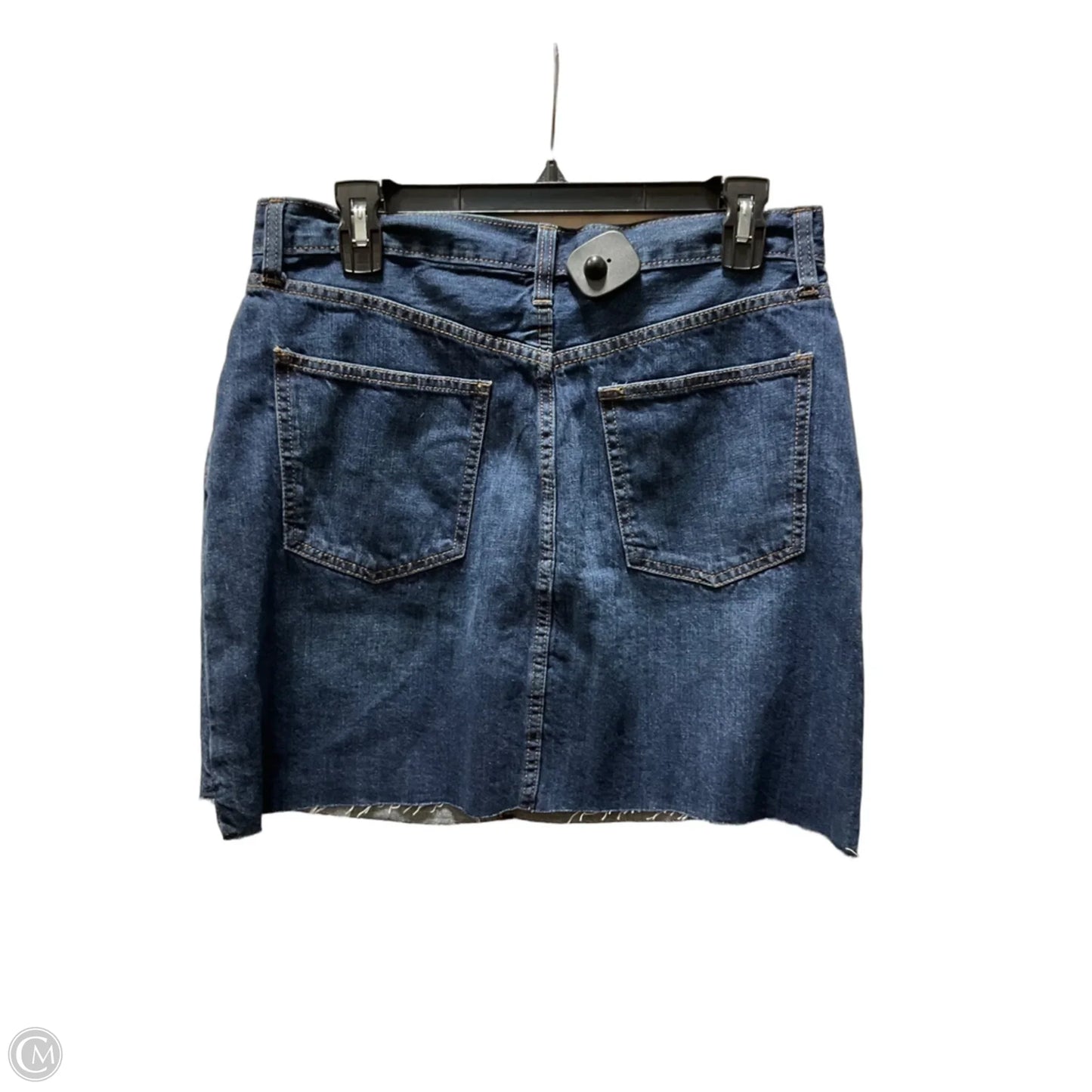 Skirt Mini & Short By Gap In Blue Denim, Size: 8
