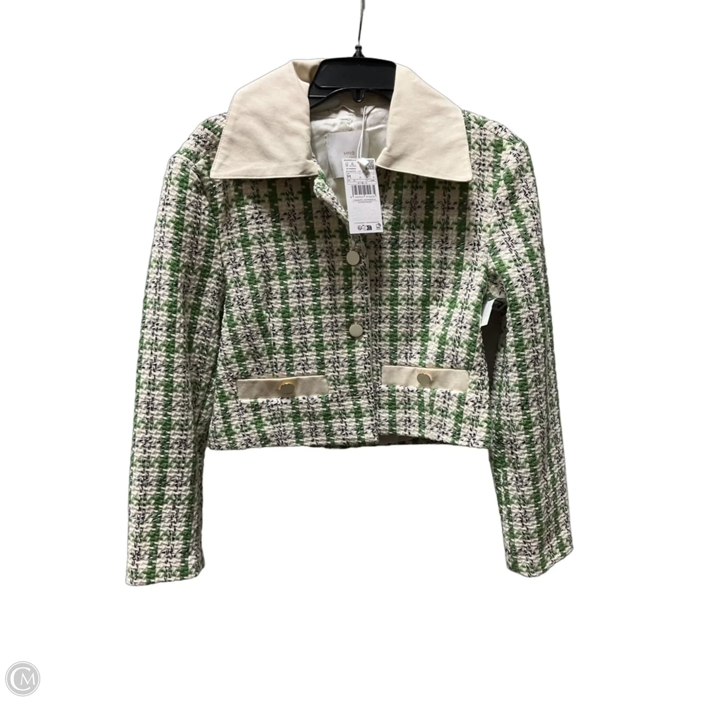 Cardigan By Mng In Green, Size: M