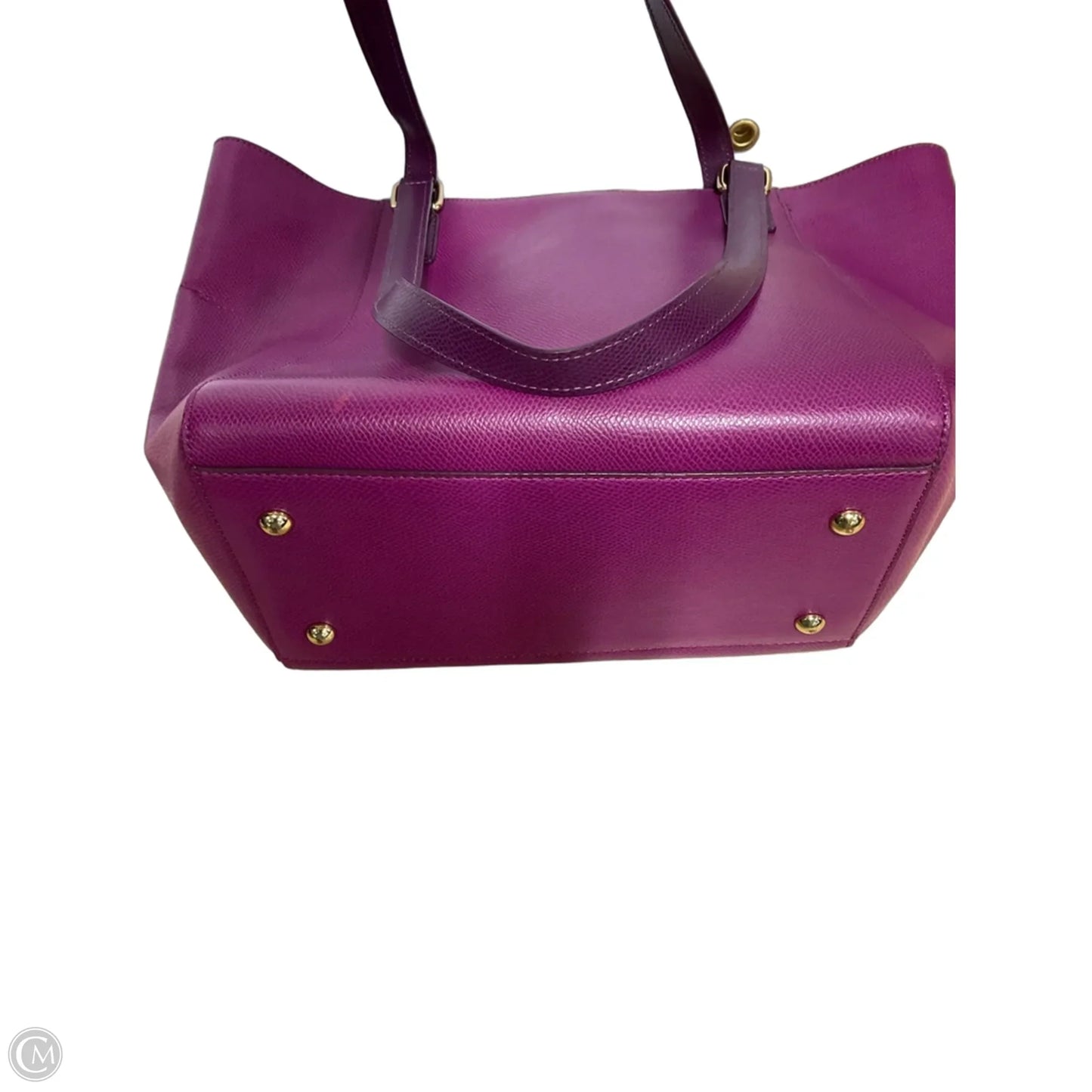 Handbag Leather By Vera Bradley, Size: Large