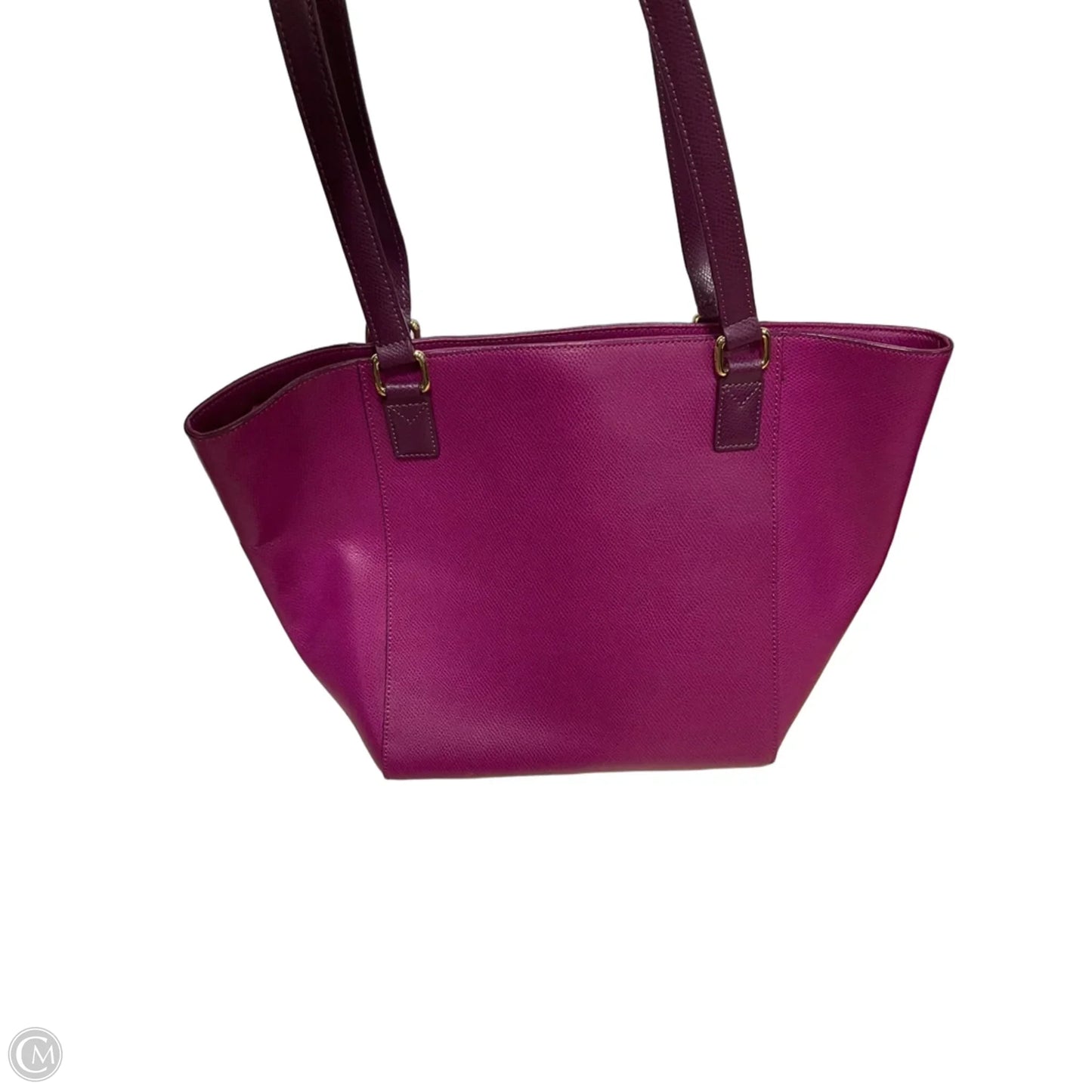 Handbag Leather By Vera Bradley, Size: Large