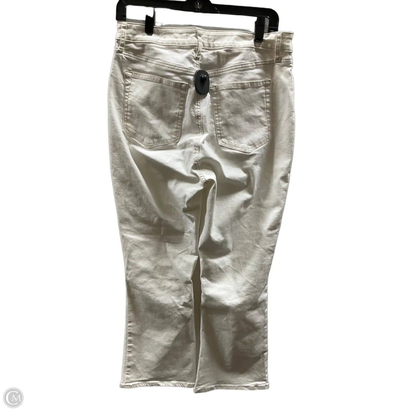 Jeans Boot Cut By Loft In White, Size: 8