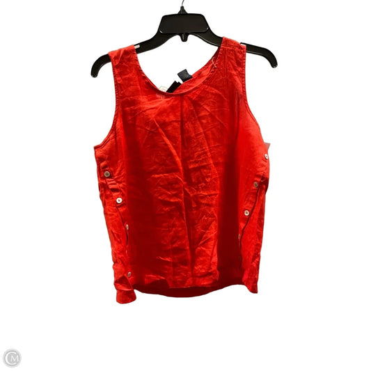 Top Sleeveless By Rachel Roy In Orange, Size: M