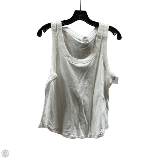 Top Sleeveless Basic By Madewell In White, Size: L