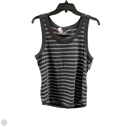 Top Sleeveless Basic By Madewell In Striped Pattern, Size: L