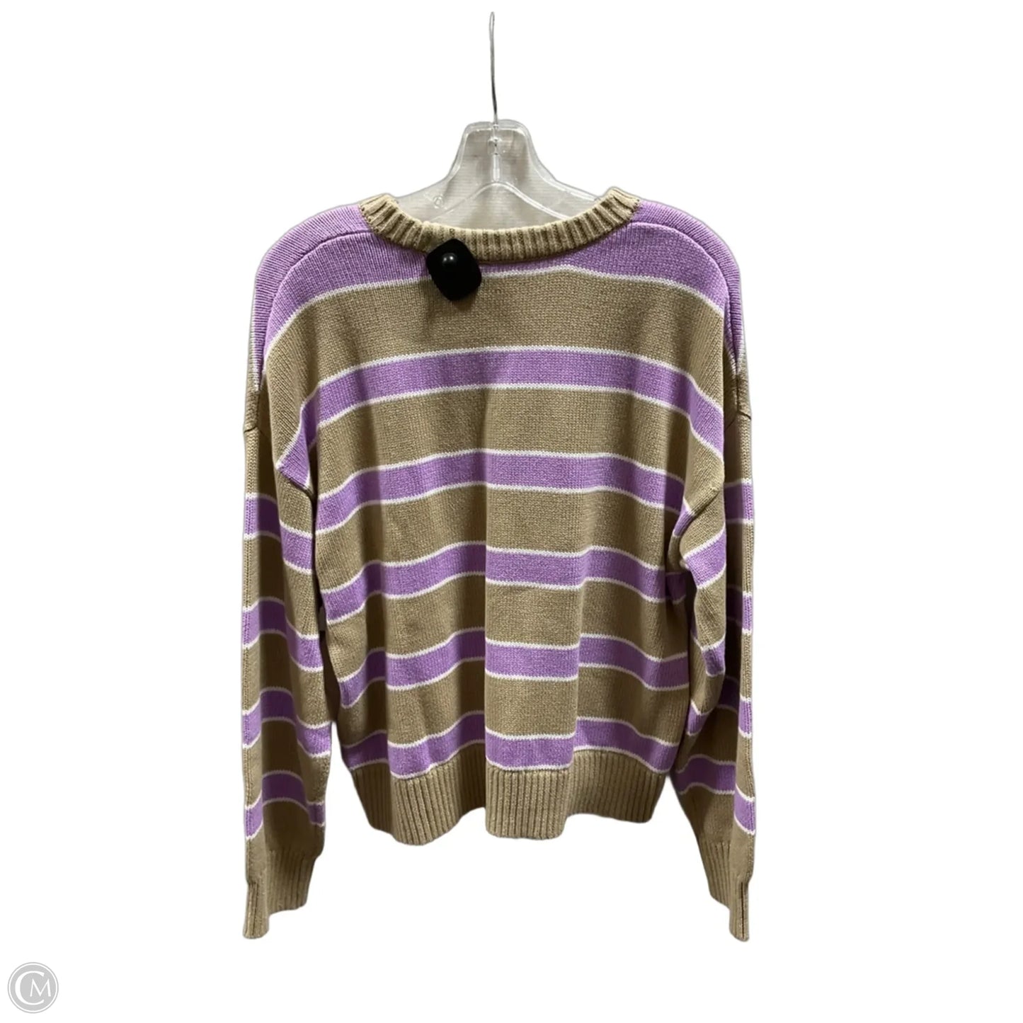 Sweater By Gap In Striped Pattern, Size: M