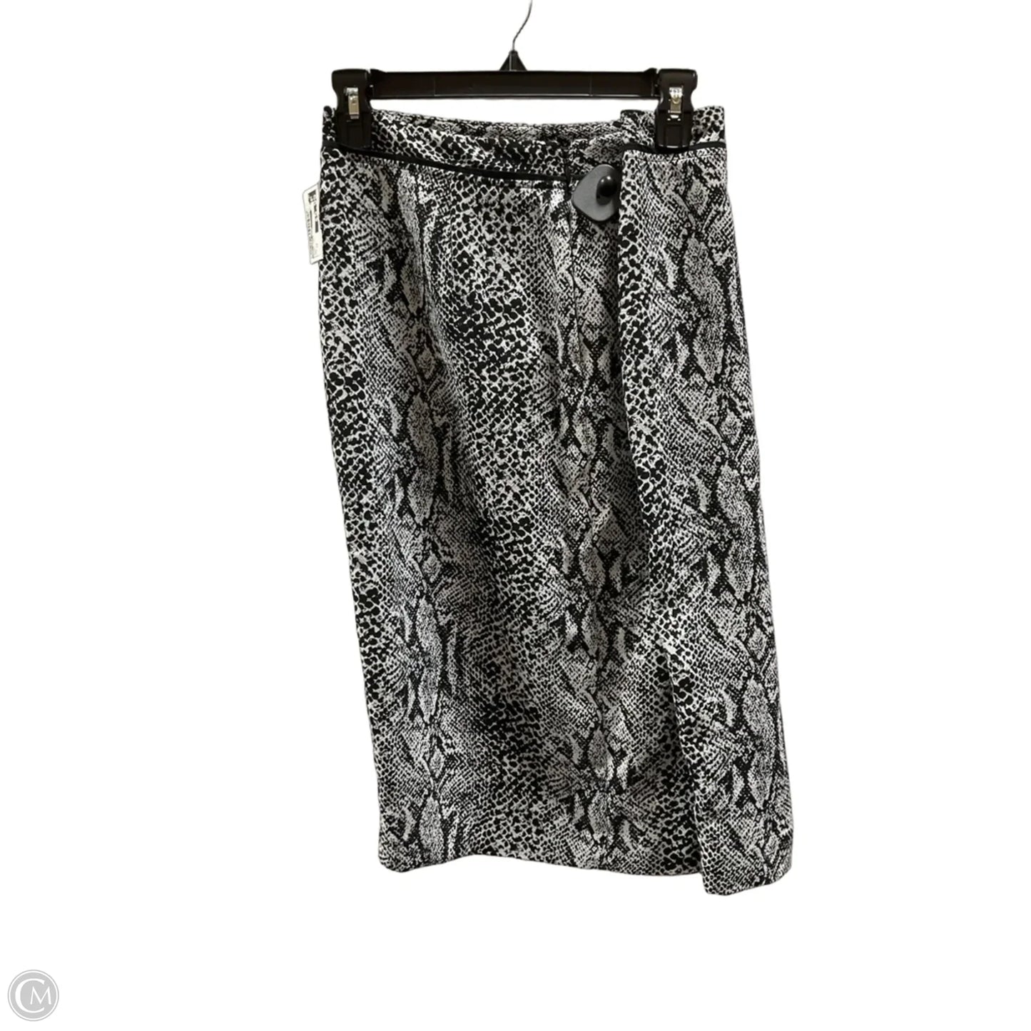 Skirt Midi By Who What Wear In Animal Print, Size: 12