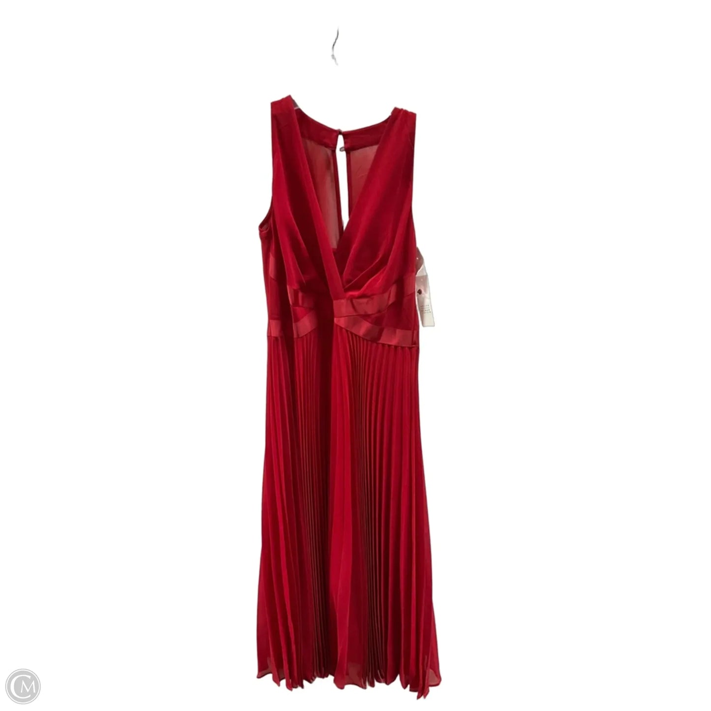 Dress Casual Midi By White House Black Market In Red, Size: Xs