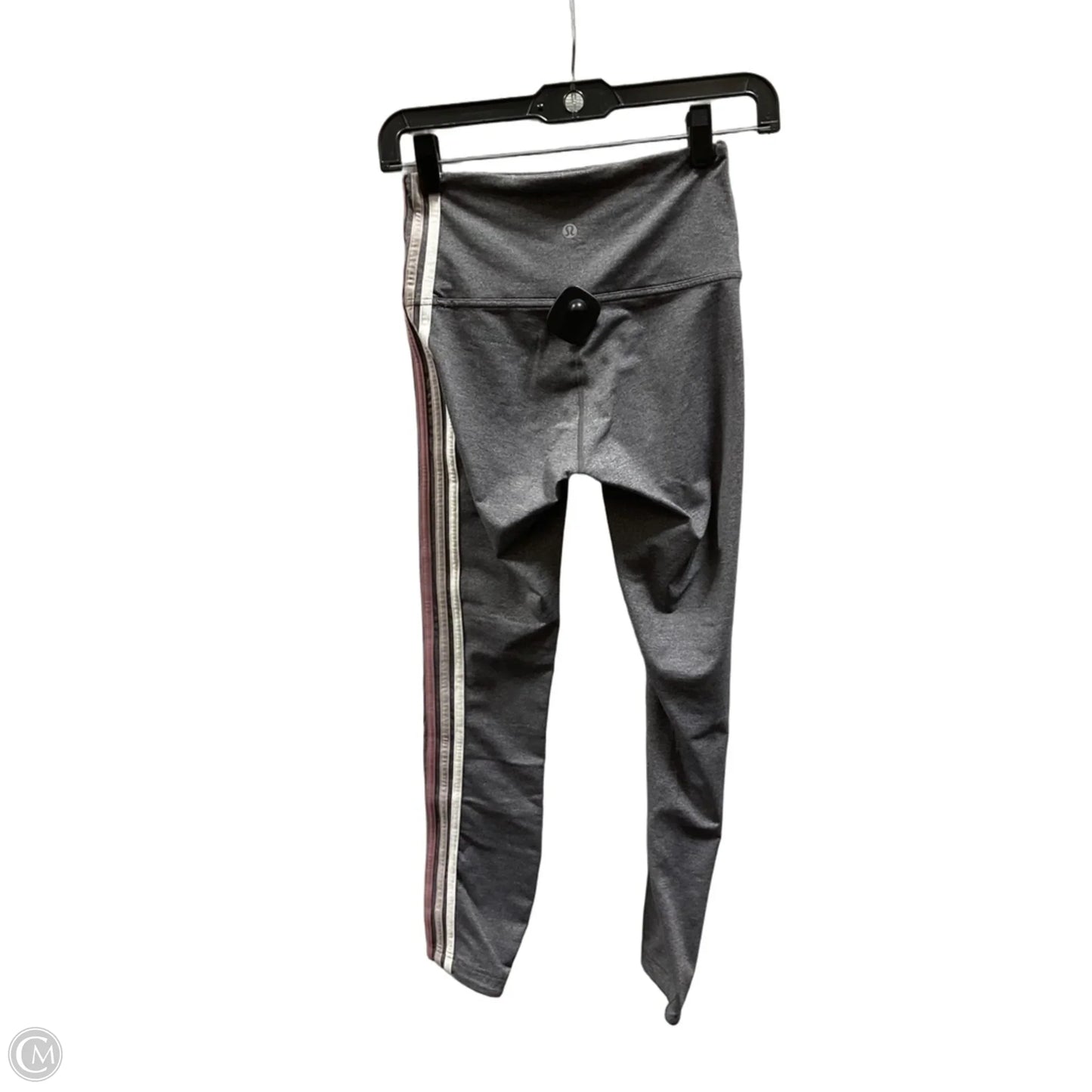 Athletic Leggings By Lululemon In Grey, Size: M