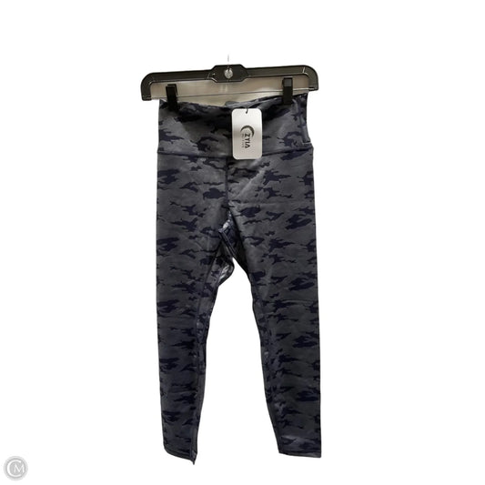 Athletic Leggings By Zyia In Camouflage Print, Size: M