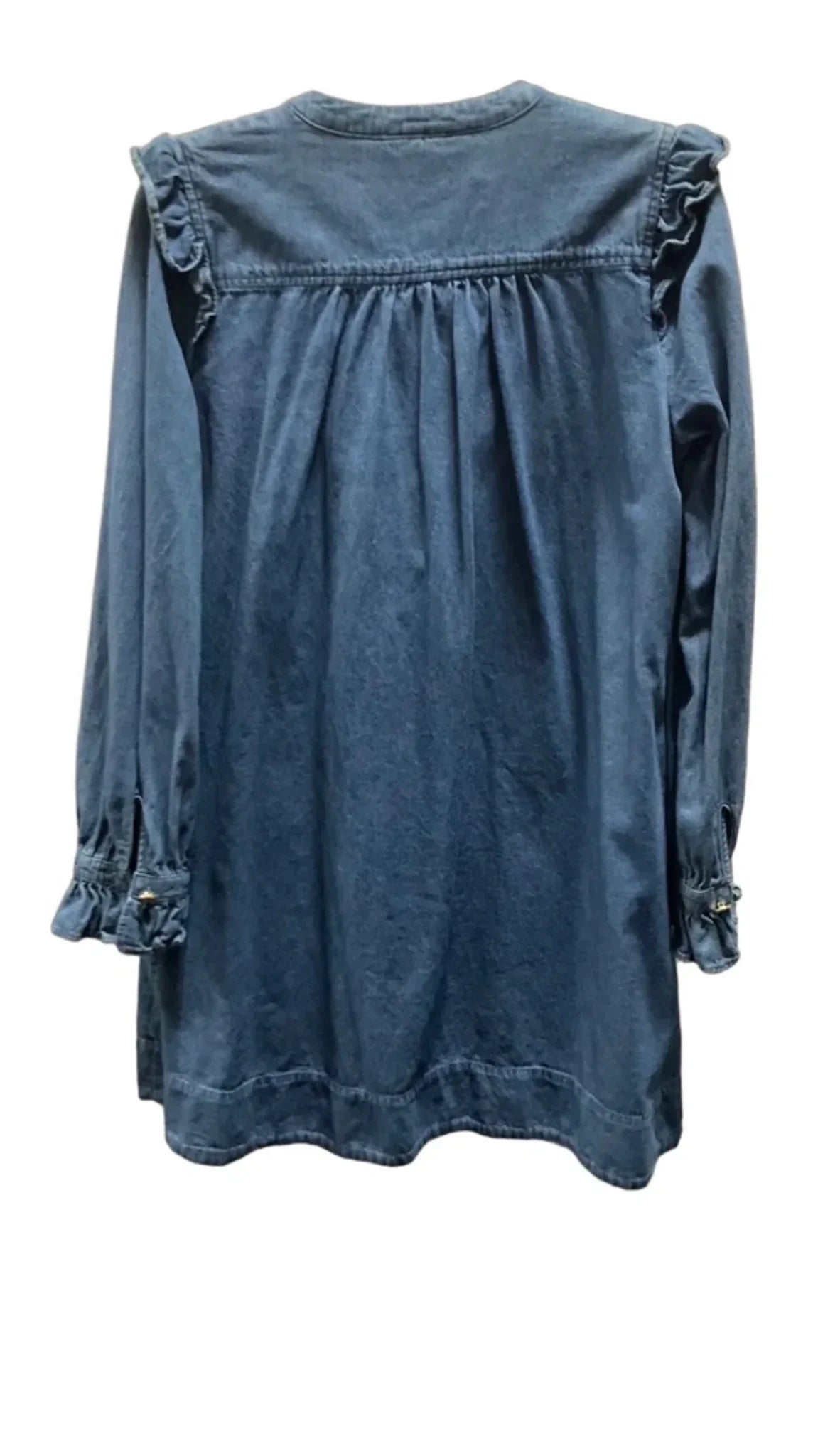 Dress Casual Short By Draper James In Blue Denim, Size: S