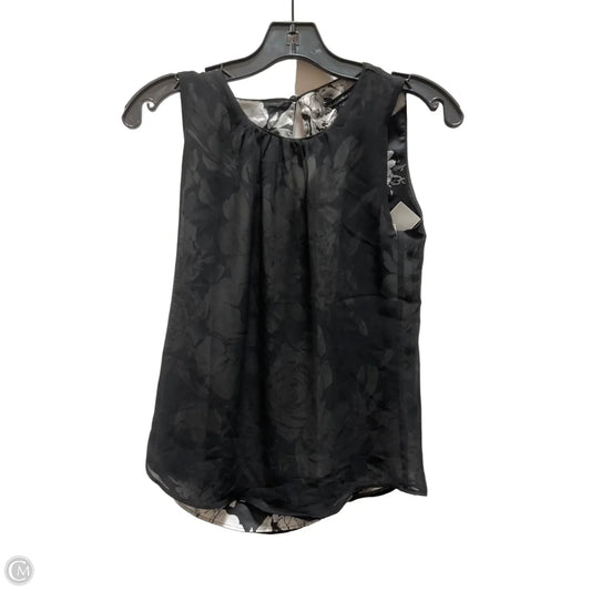 Top Sleeveless By White House Black Market In Black, Size: Xs